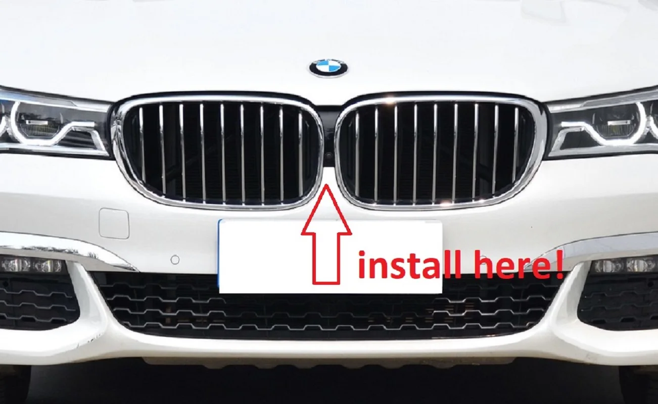 HD Front View Camera Waterproof for BMW 5er 520i 525i 528i 530i 535i 540i F10 F11/7er 730i 735i 740i 745i 750i 760i F01/F02