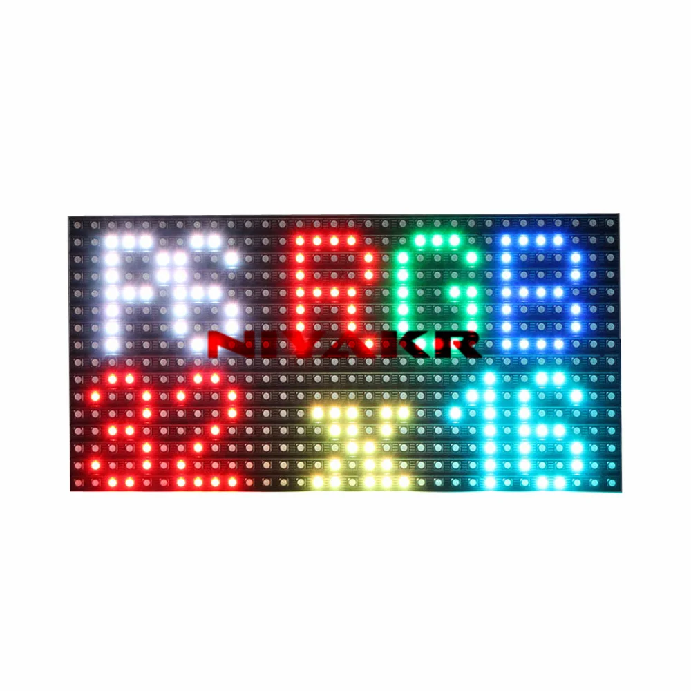 P6 led module 32x16 RGB led matrix pixel pitch 6mm 192x96mm