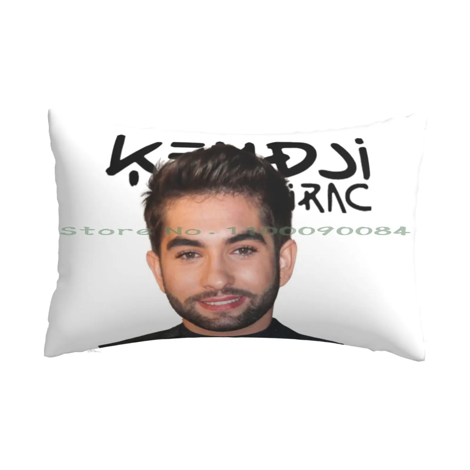 Kendji Girac Pillow Case 20x30 50*75 Sofa Bedroom Female Funny Womens Christmas Humor Minimal Naughty Simple Adult Black And