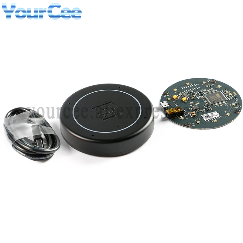 Imagem -02 - Seeed-respeaker Mic Array Intelligent Speech Recognition Development Board Far-field Microfone Array V2.0