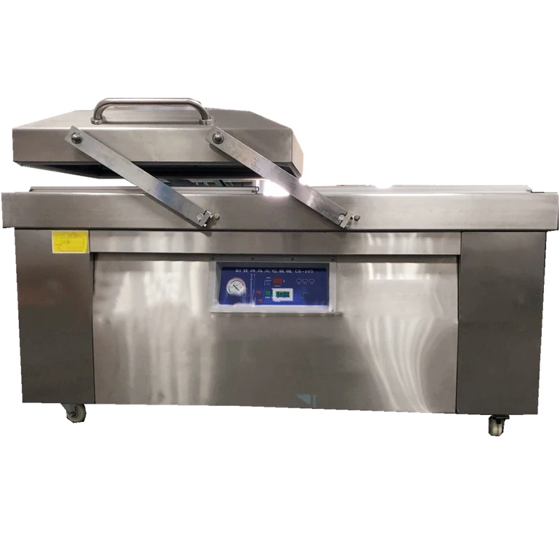 1PC Commercial Vacuum Packaging Machine DRB-ZK700 Solid Liquid Vacuum Sealing Machine Fruit And Vegetable Packaging Machine 380V