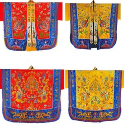 2021 Chinese Taoist Robe Arts Costumes Dobok Gown Taoism Clothing Dragon&Crane Embroidery Priest Tai Uniforms Suits Martial