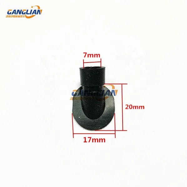 100 Pieces Rubber Sucker Rotaprint RS351 Suction Cup Rubber Nozzle For Offset Printing Machine