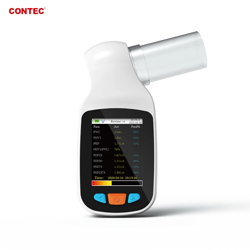 

CONTEC SP70B with 1 Units Mouthpiece Digital Lung Volume Device Spirometer Pulmonary Function