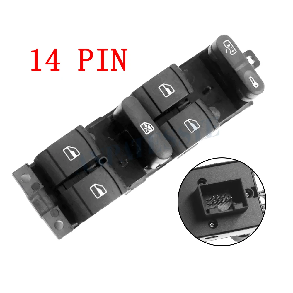 

1GD 959 857B 1GD 959 857 B 1GD959857B Car 14 Pin Master Window Switch 14Pin For VW Jetta