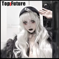 Harajuku Gothic furry hair hoop Cute Design Women Girls Women Caps Streetwear punk Decorative hair hoop Lolita cosplay Hair band