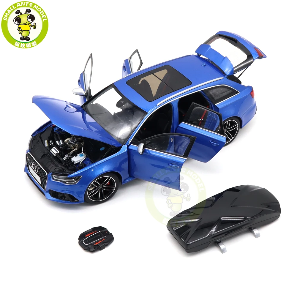 1/18 RS6 RS 6 Avant C7 WELL Models Diecast Model Toy Car Gifts For Father Friends