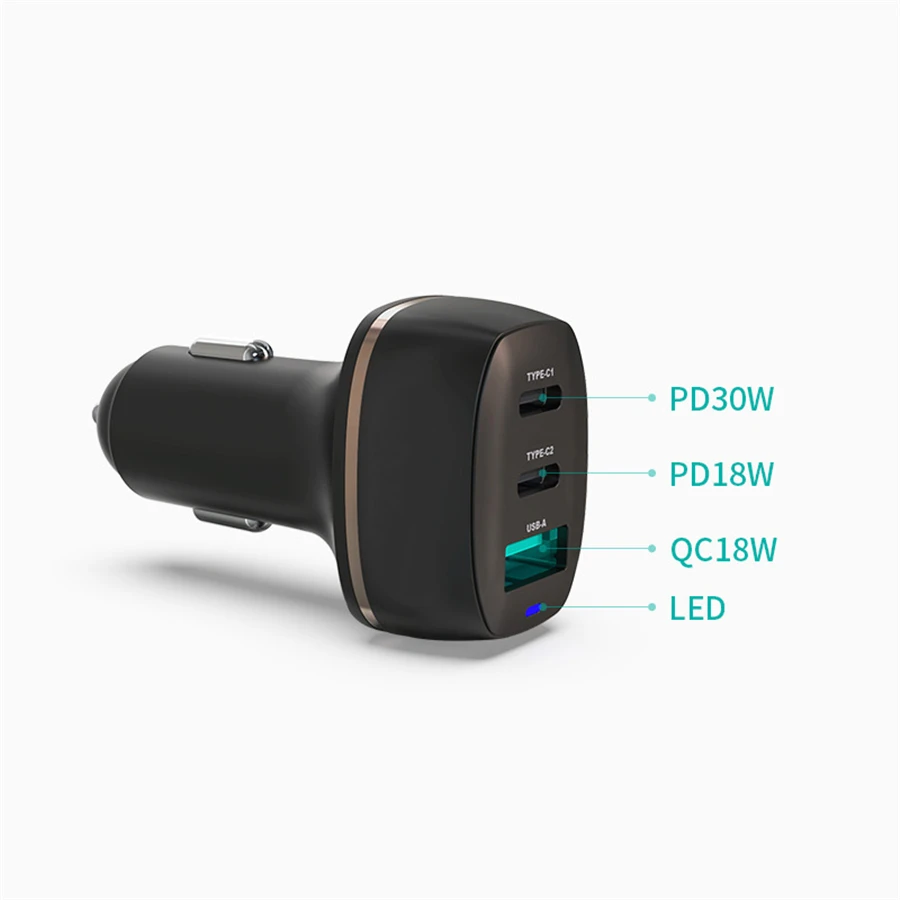 48W PPS PD Fast Car Charger สำหรับ SAMSUNG Note 20 Ultra S20 Plus หมายเหตุ10 + S10 5G PD Quick Charge สำหรับ iPhone 12 Pro Max QC4.0 3.0