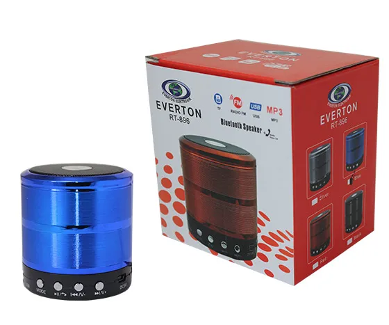 EVERTON RT-896 * VT-3058 MINI MUSIC BOX (BLUETOOTH + FM + USB + SD)