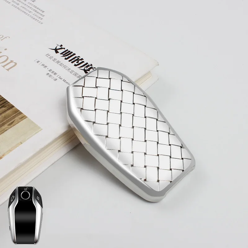 Car key Case Electroplating Shiny Cover For BMW 5 7 series G11 G12 G30 G31 G32 i8 I12 I15 G01 X3 G02 X4 G05 X5 G07 X7 image 5