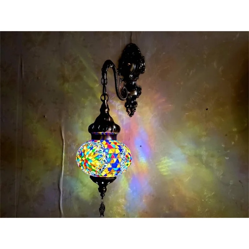 8M Exotic Retro Wall Lamps Creative Indoor Decorative For Home Living Room Hotel  Corridor Bedroom