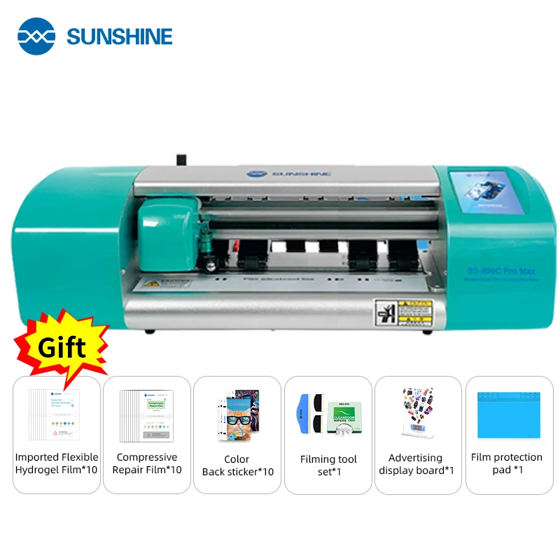 SUNSHINE SS-890c Pro Max macchina da taglio intelligente automatica flessibile Hydrogel Film per macchina utensile taglierina schermo pellicola protettiva