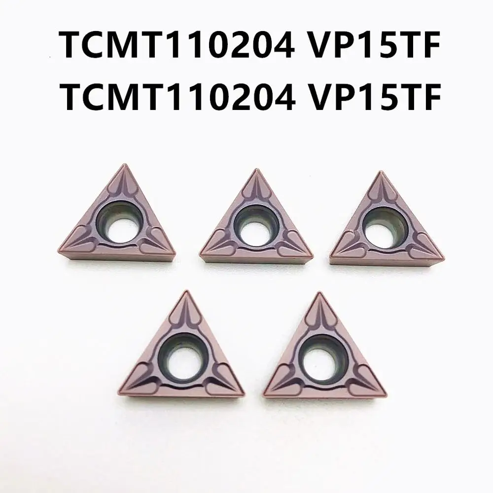 TCMT110204 VP15TF UE6020 US735 nuovo inserto in metallo duro di alta qualità TCMT fresatrice per macchine utensili utensile per tornio TCMT 110204