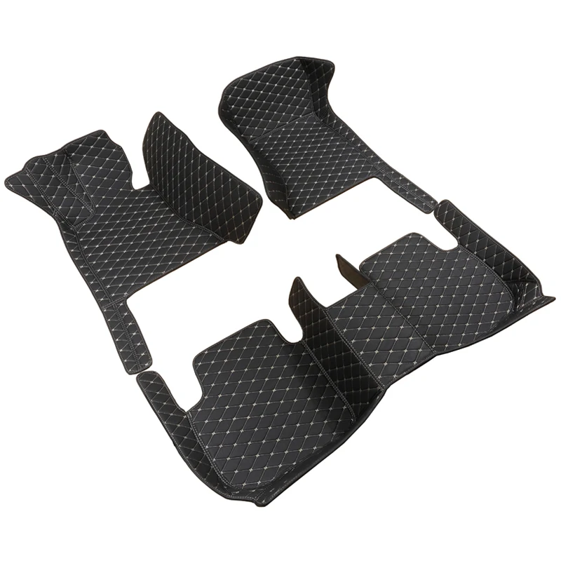 7 Seats Custom Car Floor Mats Fit for Dodge Durango WK2 2011-2014 2015 2016 2017 2018 2019 2020 2021 2022 2023 2024 Auto Carpet