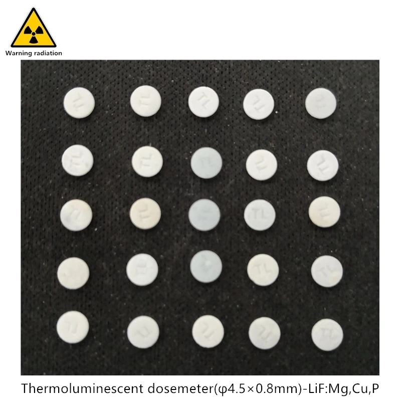 Genuine nuclear radiation Cumulative measurement thermoluminescent dosemeter high quality thermoluminescence dose tablets