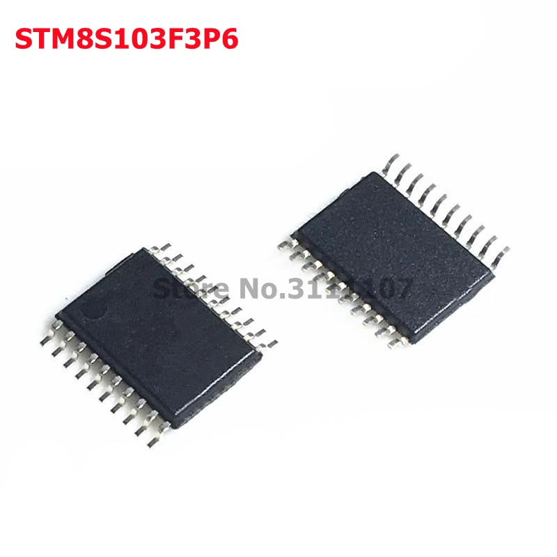 

5pcs/lot STM8S103F3P6 TSSOP20 microcontroller 8-bit MCU