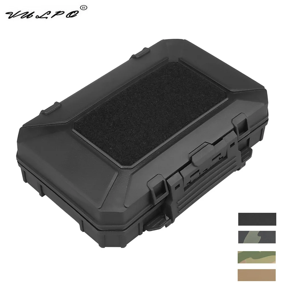 VULPO New Style Tactical Pistol Safety Case with Foam Padded Airsoft Handgun Case Box Protective Hunting Accessories