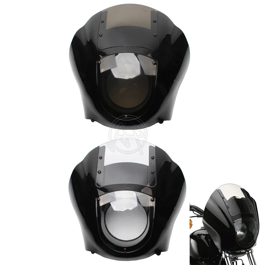 

Motorcycle Windshield Fairing Kit For Harley 1986-1994 FXR 1988-later Sportster XL 1995-2005 Dyna Models