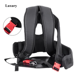 Confortable Grass Trimmer Shoulder Strap Adjustable Double Shoulder Harness Lawn Mower Brush Cutter Carry Belt