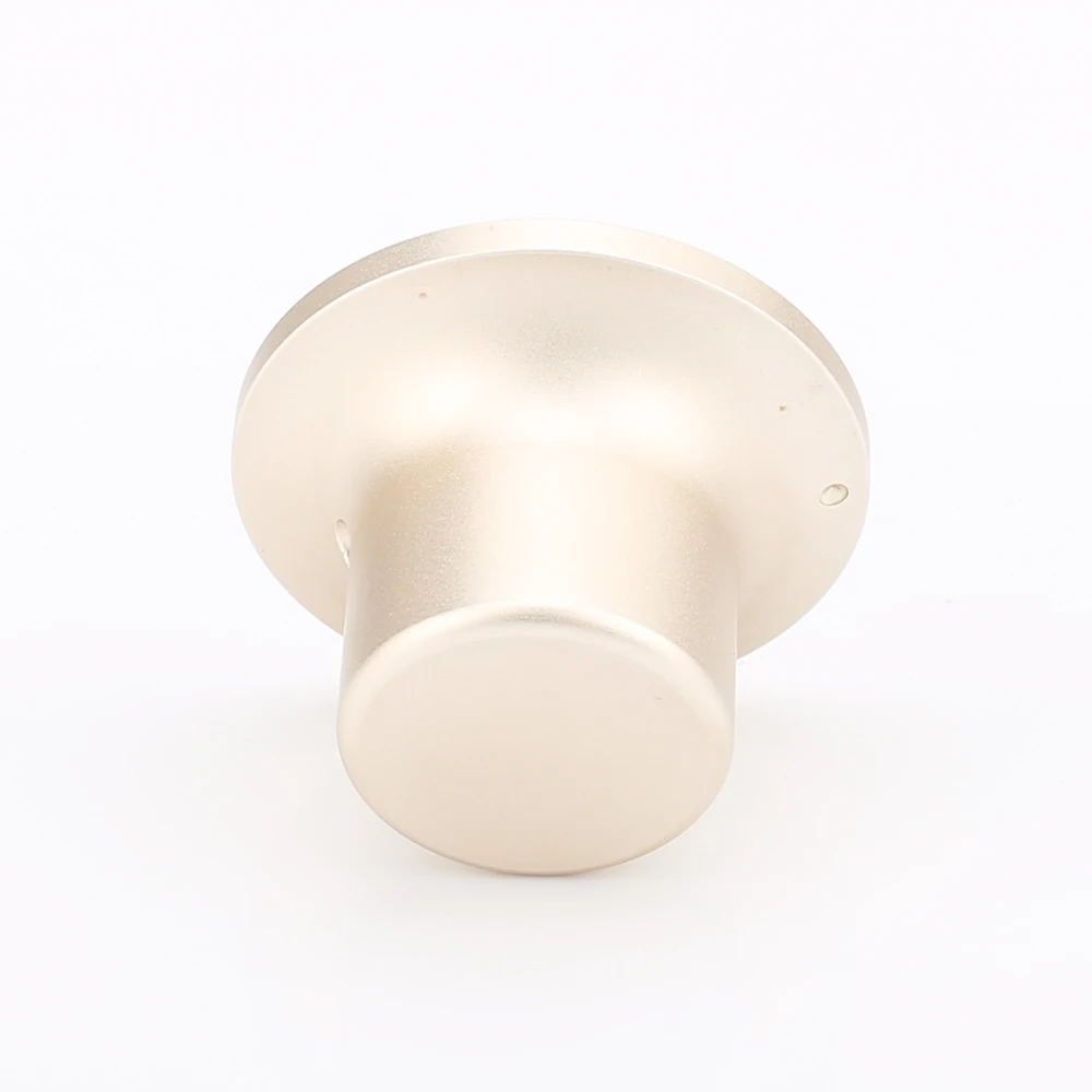 Potenciômetro com botão de controle de volume em alumínio, 4 xauditocrast kb003 dourado 6mm com eixo rotativo