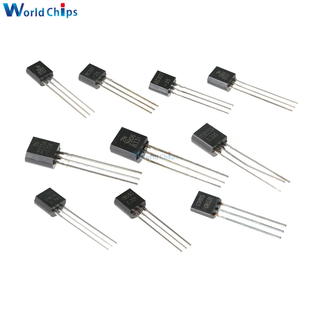 Kit de sortimento transistor de 200 tamanhos com 10 para-92, bcpisca-pisca, 2 polegadas, 2 polegadas, mbps, 2 polegadas, s, s, 50, s8550, a1015, c1815, pnp/npn