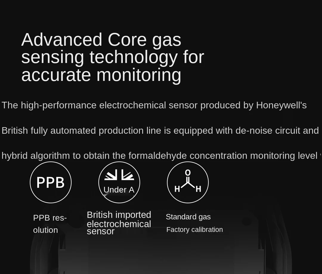 TT mi PICOOC Honeywell Formaldehyde Monitor Tester Air Quality Test Household Formaldehyde Test