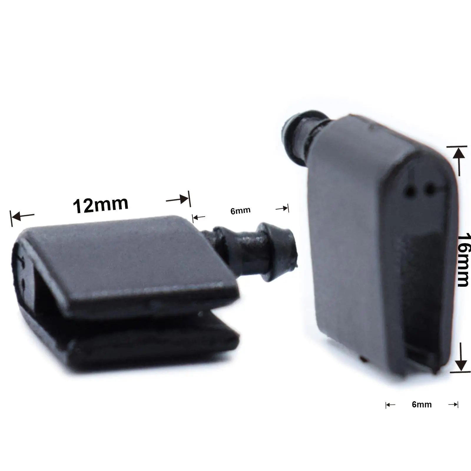 2Pcs/set Front Windscreen Wiper Washer Nozzle Spray Jet For Mercedes Benz Sprinter VW Crafter 2006 - 2018 2E1955985 2E1955986