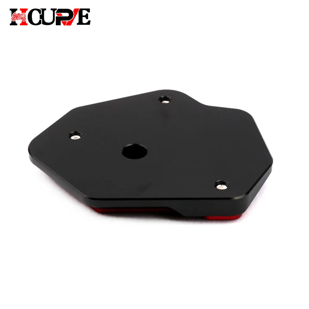 Motorcycle CNC Kickstand Foot Side Stand Extension Pad Support Plate Fit For Z650 Z900 Z900RS Z 650 900 2017-2023