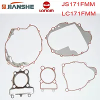 BASHAN JIANSHE-juego completo de juntas de papel para motor, juego completo de JS250-5-3 ATV de 250CC, cabezal de cilindro de aleación, Junta loncin rato