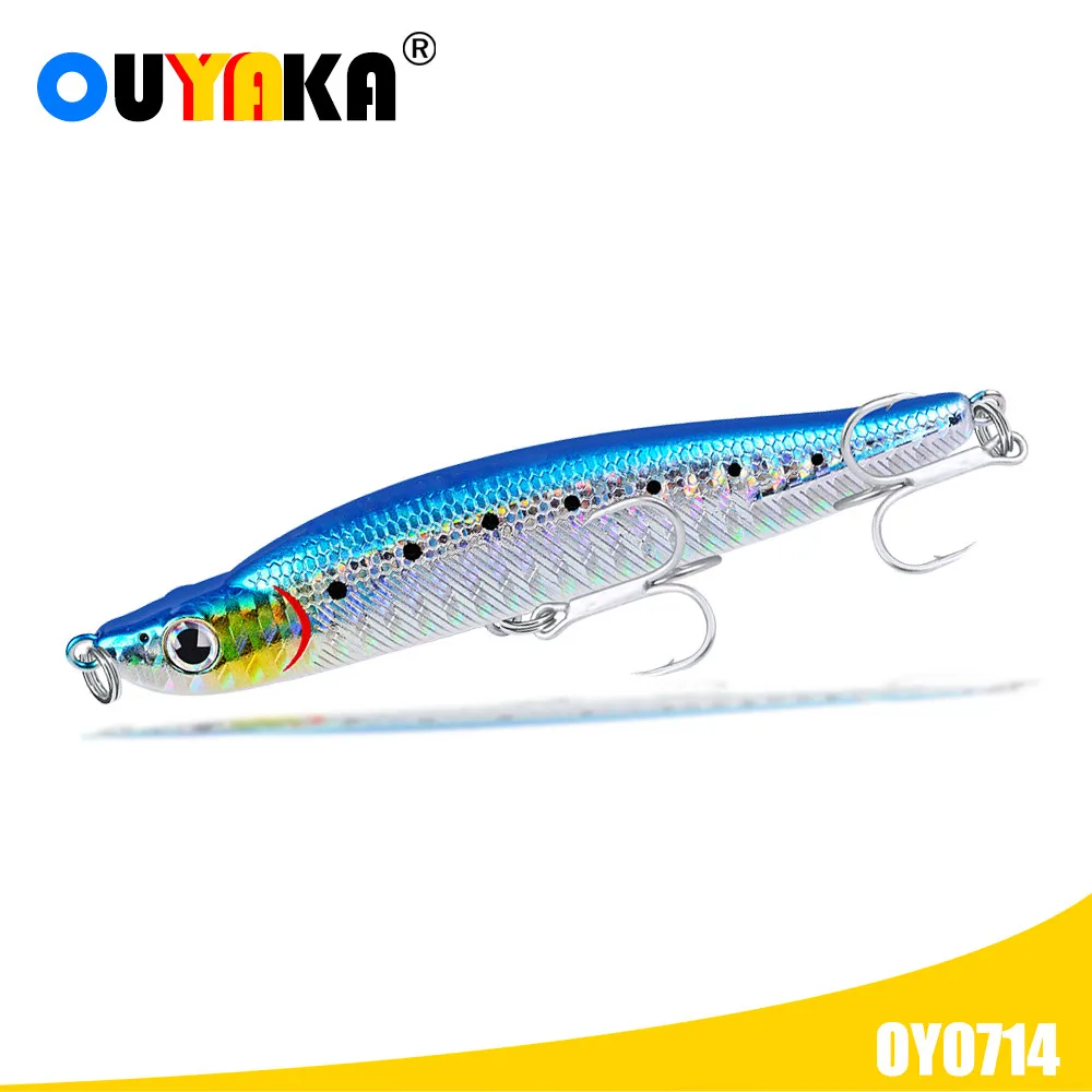 

Floating Pencil Fishing Accessories Lure Isca Artificial Weights 17g 95mm Baits Topwater Pesca Articulos Tackle Pike Fish Leurre