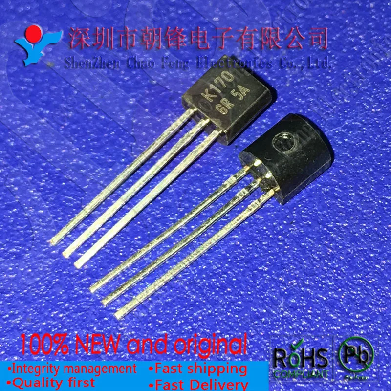 

50 шт. BC550C BC550 TO-92 NPN силовой тристор, новый оригинальный