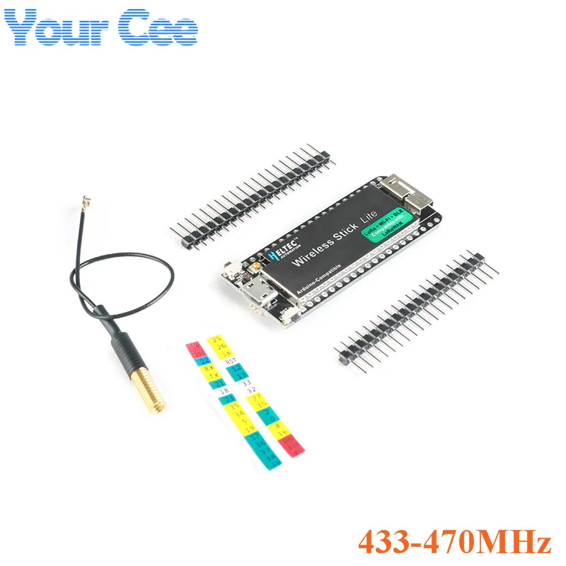 ESP32 SX1262 SX1276 LoRa 433-470MHz 868-915MHz WIFI Core System Development Board Module for Arduino with Antenna