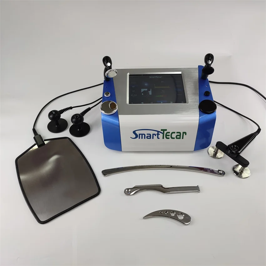 Tecar therapy monopolar RF diathermy machine RET CET indiba body shaping sliming face lift skin tightening machine