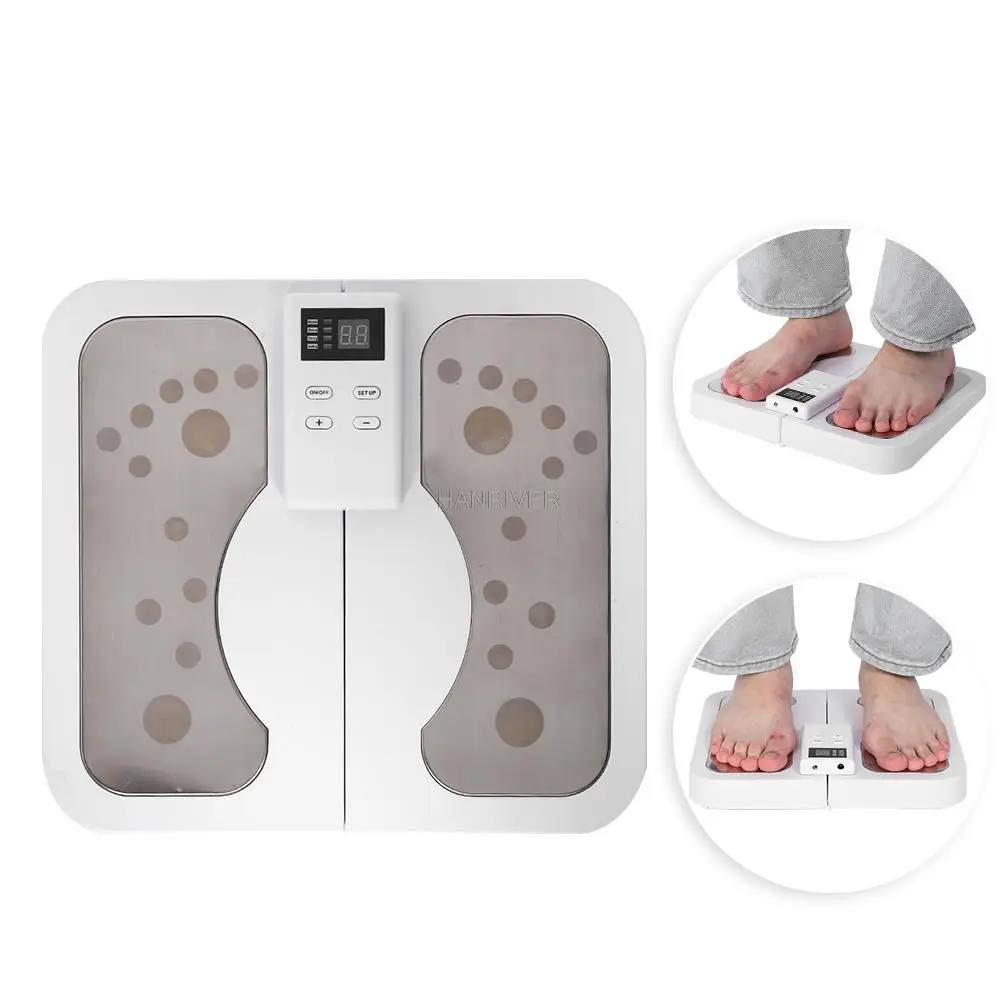 Electric EMS Foot Massager Pad Feet Muscle Stimulator Foot Massage Mat Improve Blood Circulation Relieve Ache Pain US 100-240V