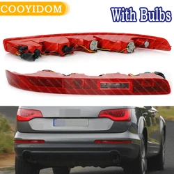 Car Rear Bumper Tail Stop Light Reverse Light Fog Lamp Signal Light For Audi Q7 2006 2007-2015 With Bulbs brake light