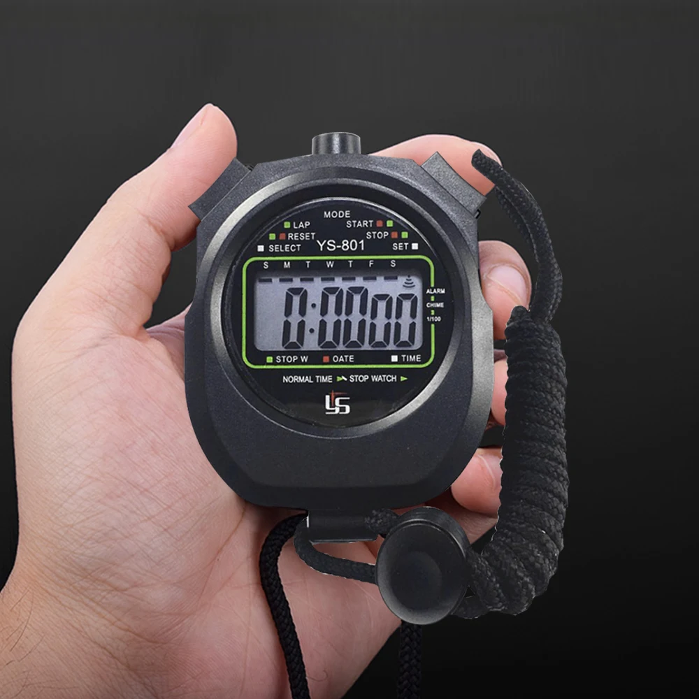 Waterproof Sports Referee Stopwatch Timer Fitness Running Track And Field Training Stopwatch