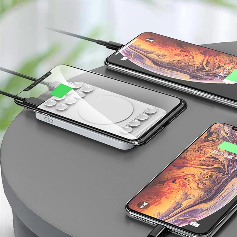 Caricabatterie Wireless Qi magnetico universale Mini Power Bank batteria esterna per iPhone 15 14 Samsung S22 5000mAh Magsafe Powerbank