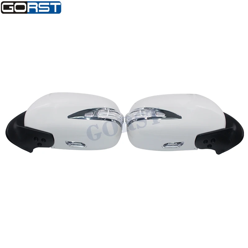 Accessories Car-Styling Electric Reflector Rearview Mirror Side Mirror Exterior With Led Light For Toyota Hiace 200 2005-2015