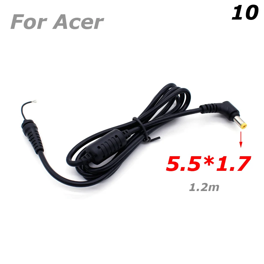 1x DC Laptop power Adapter Plug Charger Adapter Charging Cable For Samsung HP Dell Toshiba Asus Acer Lenovo 4.8 1.7 6.0 4.4
