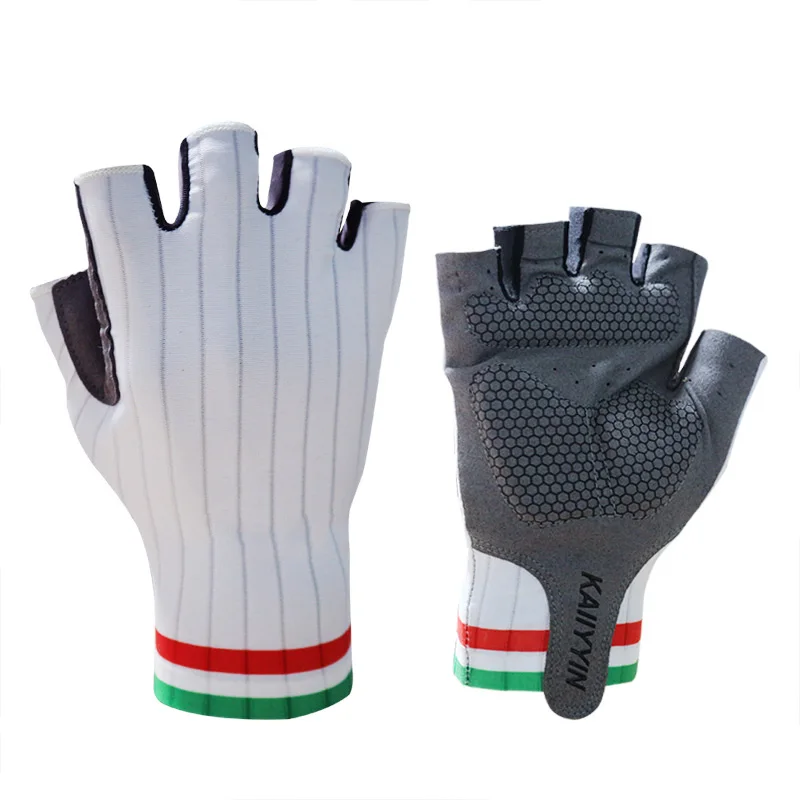 Neue Pro Aero Bike Team radfahren Handschuhe Halb Finger Outdoor Rennrad Sport Handschuhe Männer frauen Guantes Ciclismo