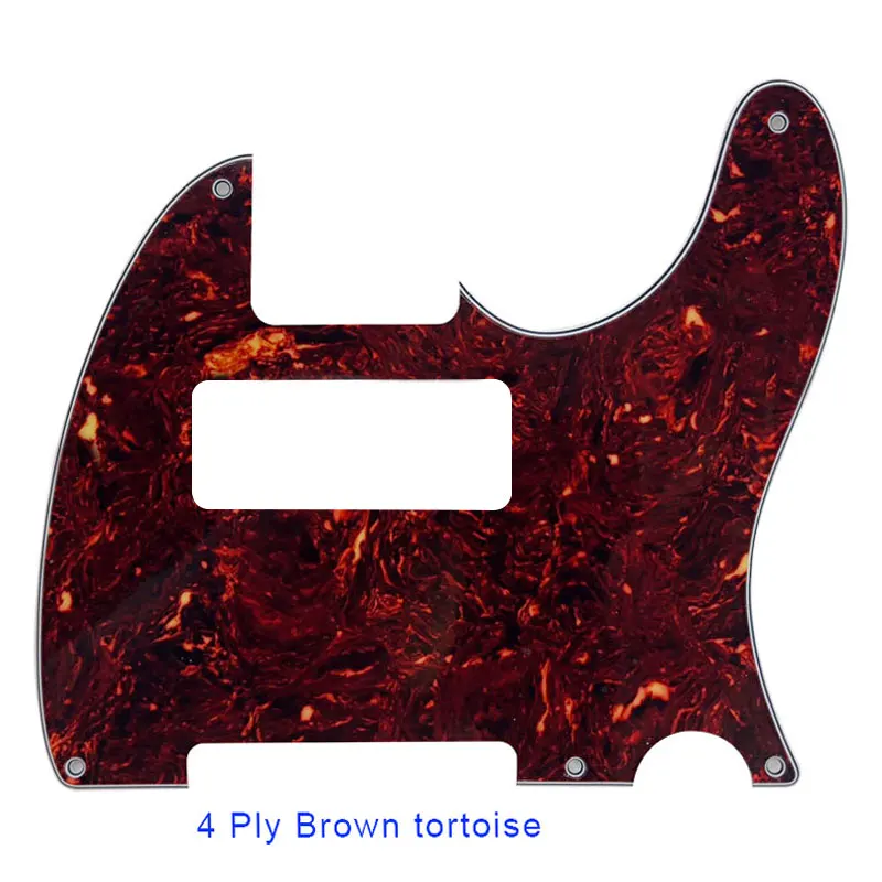 Xinyue Customized Guitar Parts For 5 Hole Screws US Tele P90 Guitar Pickguard Scratch Plate