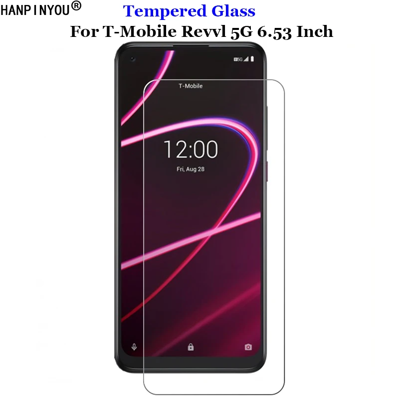 For T-Mobile Revvl 5G Tempered Glass 9H 2.5D Premium Screen Protector Film For T-Mobile Revvl 5G 6.53