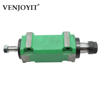 750W 1HP Power Head ER20 Chuck Spindle Unit 60mm 80mm Mechanical Spindle CNC Drilling Milling Boring Cutting Machine Tool