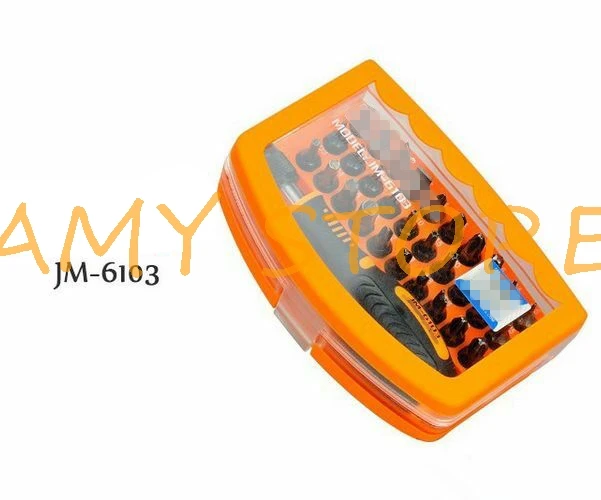 JM-6103 Home Repair Hardware Tool 31 in1 Screwdriver Set Interchangeable