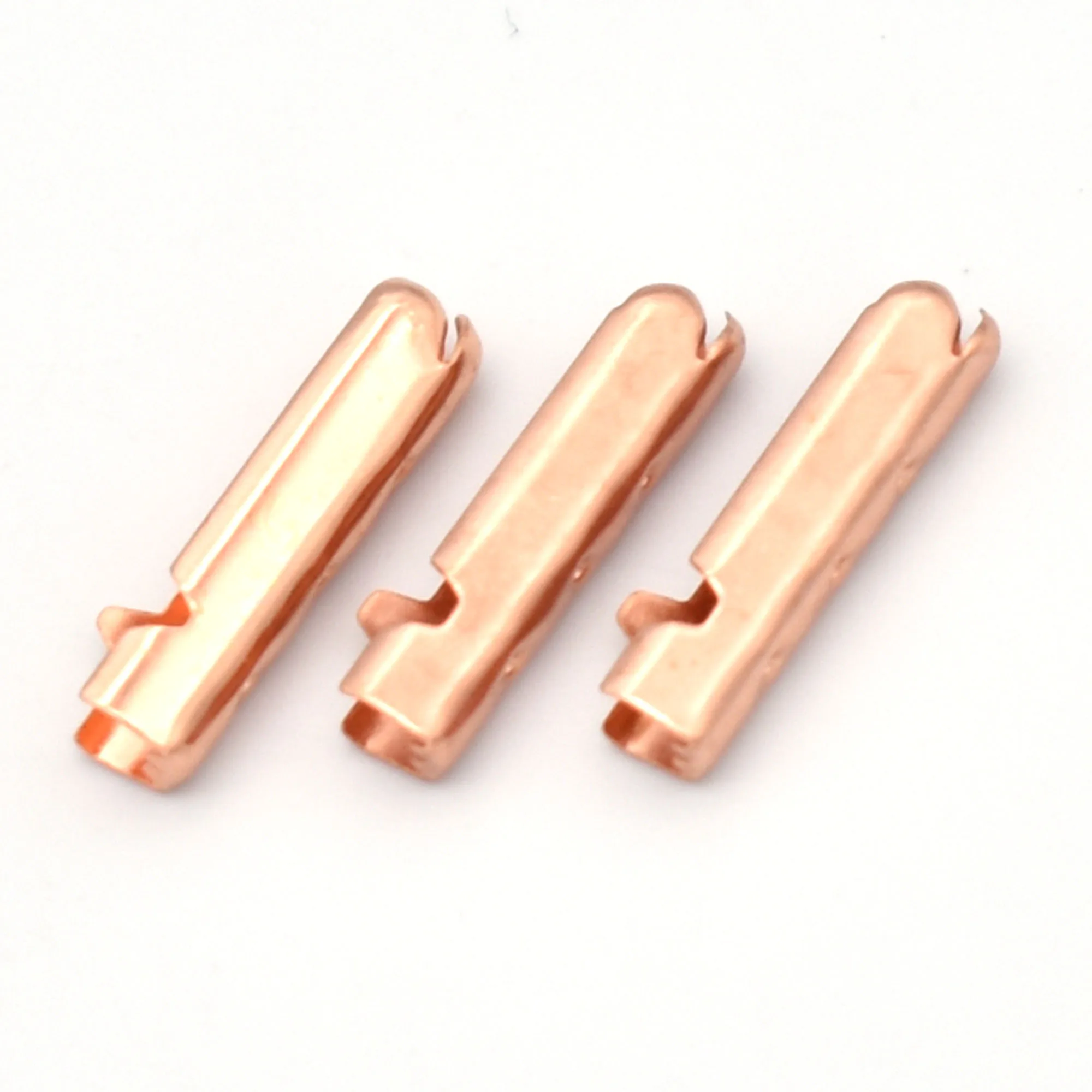 Rose Gold End Tips Caps Leather Bullets Tube Clasps Ribbon Stopper Findings Shoelace Replacement Metal Aglets Hoodie Clothing