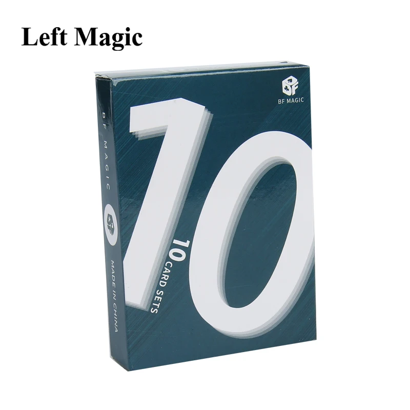 10 Sets Special Playing Card Magic Tricks Collection Cards Close Up Street Stage Poker Magic Porps Magician Gimmick Mentalism C