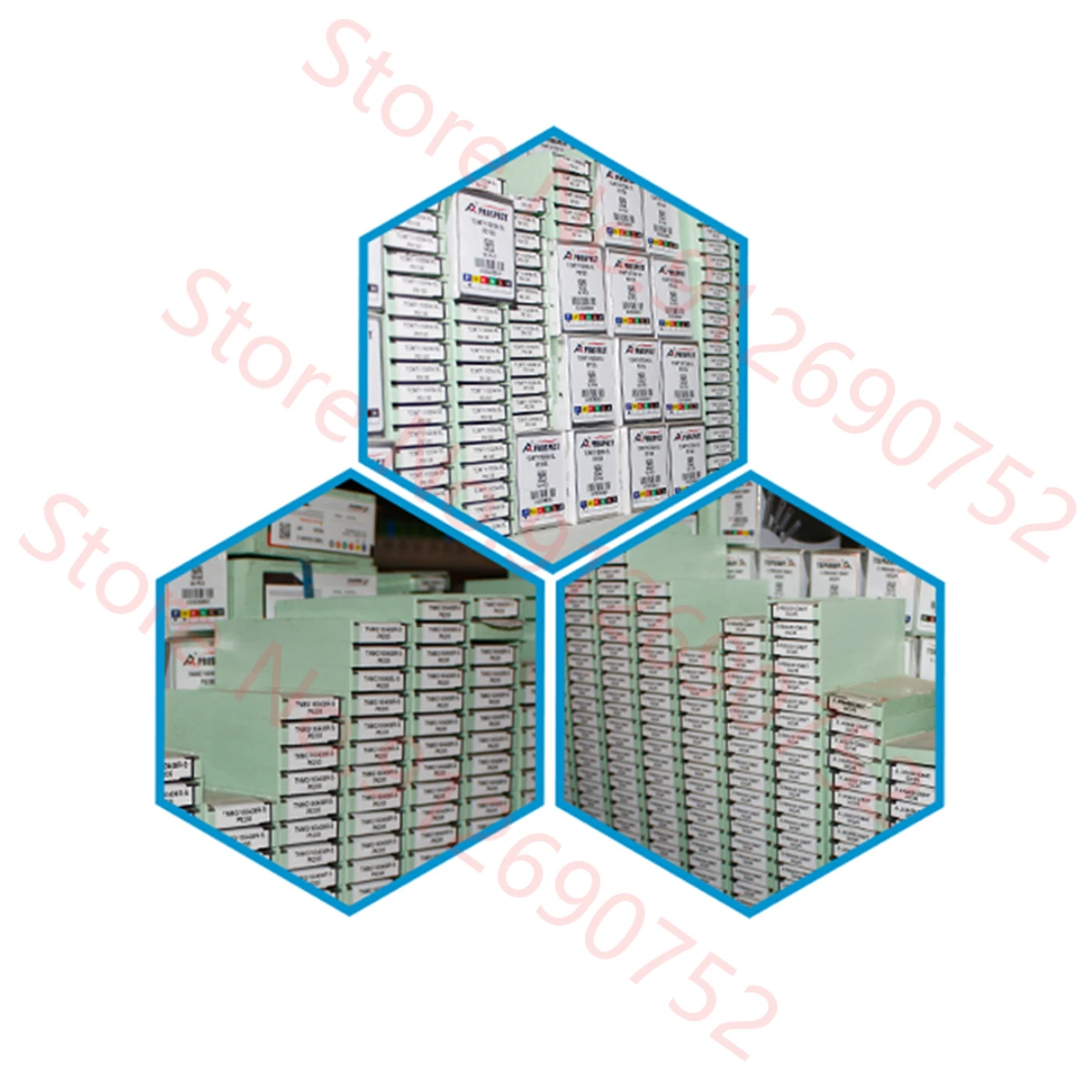 RPMT08T2 RPMT10T3 RPMT1204 RPMW1003MO P7320 INSERTO DE CARBONETO DE PROSPECT