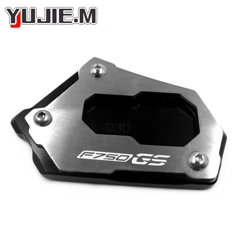 Motorcycle CNC Kickstand Foot Side Stand Extension Pad Support Plate Enlarge For BMW F850GS F750GS F850 F750 GS F 750 GS F 850 view 4