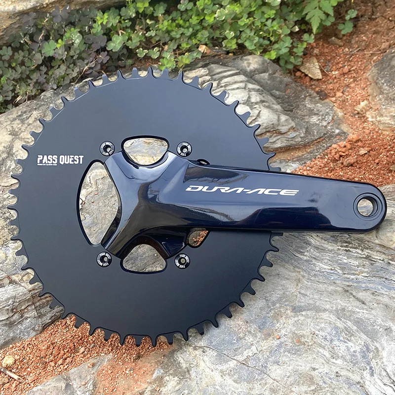 

Кольцевая цепь 110 мм BCD для Shimano 105 R7000 R8000 ULTEGRA CRANK R9100 46T 48T 50T 52T 54 56 58T велосипедная цепь 110bcd