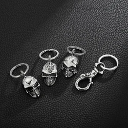 Home Car Keychain Keyring Punk Evil Ghost Head Heart Auto Vehicle Key Chain Punk Skull Holder Accessories Gift For Husband